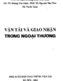 Giáo trình Vận tải và giao nhận trong ngoại thương: Phần 1