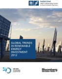 GLOBAL TRENDS IN RENEWABLE ENERGY INVESTMENT 2012