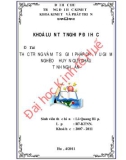 Khóa luận tốt nghiệp: Thực trạng và một số giải pháp chủ yếu giảm nghèo ở huyện Quỳ Châu, tỉnh Nghệ An