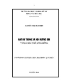 Tóm tắt Khóa luận tốt nghiệp: Hát ru trong xã hội đương đại (vùng châu thổ sông Hồng)