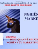 Tổng quan về phương pháp nghiên cứu Marketing