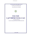 Giáo trình về LẬP TRÌNH NÂNG CAO