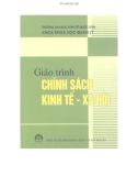 Giáo trình Chính sách kinh tế xã hội - ĐH Kinh tế Quốc dân