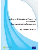 Health and Structural Funds in 2007-2013: Country and regional assessment