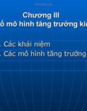 Mô hình tăng trưởng kinh tế