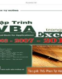 Bài giảng: Lập trình VBA trong Excel