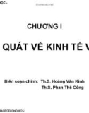 Bài giảng Kinh tế học vĩ mô: Chương 1 - Th.S. Hoàng Văn Kình