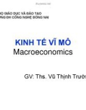 Bài giảng Kinh tế vi mô: Chương 1 - Ths. Vũ Thịnh Trường