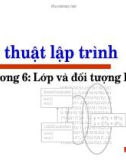 Bài giảng Kỹ thuật lập trình: Chương VI - Lưu Hồng Việt