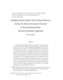 Hedging Italian equity mutual fund returns during the recent financial turmoil: A duration-dependent Markov-switching approach