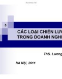 Bài giảng Quản trị chiến lược: Chương 5 - Ths. Lương Thu Hà