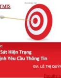 Bài giảng Hệ thống thông tin: Chương 2 - GV. Lê Thị Quỳnh Nga