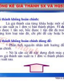 Bài giảng Thống kê kết quả hoạt động sản xuất kinh doanh của doanh nghiệp - Chương 2