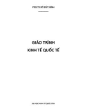 Giáo trình Kinh tế quốc tế: Phần 1 - PGS.TS. Đỗ Đức Bình