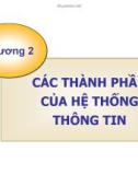 Bài giảng Hệ thống thông tin quản lý: Chương 2 - ĐH Thương mại