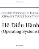 Bài giảng Hệ điều hành: Chương 1 - ThS. Hà Lê Hoài Thương