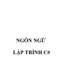 Hệ thống lập trình ngôn ngữ C#: Phần 1