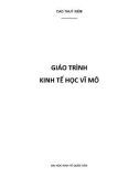 Giáo trình Kinh tế học vĩ mô: Phần 1 - Cao Thúy Xiêm (ĐH Kinh tế Quốc dân)