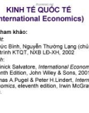 Bài giảng Kinh tế quốc tế (International Economics) - ĐH Kinh tế TP.HCM