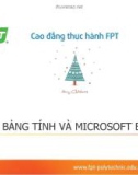 Bài giảng Tin học văn phòng: Bài 2 - Bảng tính và Microsoft Excel