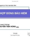 HỌC PHẦN: NGUYÊN LÝ VÀ THỰC HÀNH BẢO HIỂM - Module 4: HỢP ĐỒNG BẢO HIỂM - NGUYỄN TIẾN HÙNG