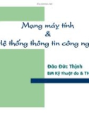 Bài giảng Mạng máy tính và hệ thống thông tin công nghiệp: Chương 2.0 - Đào Đức Thịnh