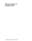 Housing markets & planning policy