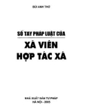 Tìm hiểu pháp luật của xã viên hợp tác xã: Phần 1