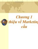 Bài giảng Marketing quốc tế - Chương 1: Giới thiệu về Marketing toàn cầu