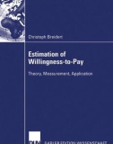 Ebook Estimation of willingness-to-pay: Theory, measurement, application