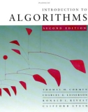 introduction to algorithms second edition