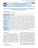 Impact of credit risk management on the financial stability of Vietnamese commercial banks