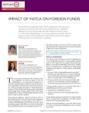 IMPACT OF FATCA ON FOREIGN FUNDS