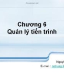 Bài giảng Hệ điều hành Linuxs: Chương 6 - Nguyễn Nam Trung