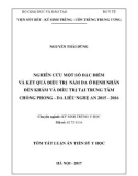 Tóm tắt Luận án Tiến sỹ Y học: Nghiên cứu một số đặc điểm và kết quả điều trị nấm da ở bệnh nhân đến khám và điều trị tại trung tâm chống phong da liễu Nghệ An 2015-2016