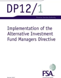 Implementation of the Alternative Investment Fund Managers Directive