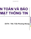 Bài giảng An toàn và bảo mật thông tin: Chương 1 - ThS. Trần Phương Nhung