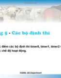 Bài giảng Vi xử lý- Chương 5: Bộ định thi