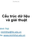 Bài giảng Cấu trúc dữ liệu và giải thuật: Chương 0 - Trần Minh Thái