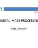 Lecture Digital image processing: Edge detection - Nguyễn Công Phương