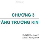 Bài giảng Kinh tế học vĩ mô 1: Chương 3 - ThS. Hồ Thị Hoài Thương