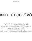 Bài giảng Kinh tế học vĩ mô: Chương 7 - ThS. Lê Phương Thảo Quỳnh