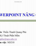 Bài giảng Ứng dụng công nghệ thông tin trong dạy học GDCD: Chương 3 - Thiều Thanh Quang Phú