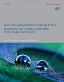 Institutional Investment in Hedge Funds: Evolving Investor Portfolio Construction Drives Product Convergence