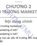 Bài giảng Marketing căn bản: Chương 2 - ĐH Thương mại