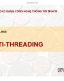 Bài giảng Nhập môn lập trình Java: Bài 10 - Võ Tấn Dũng