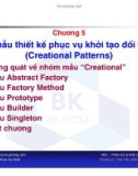 Bài giảng môn Phân tích & thiết kế phần mềm hướng đối tượng: Chương 5 - TS. Nguyễn Văn Hiệp