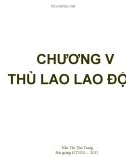 Bài giảng Kinh tế nguồn nhân lực: Chương 5 - Trần Thị Thu Trang