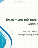 Bài giảng Tin văn phòng 2: Bài 4 - ThS. Thiều Quang Trung