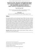 Investigating the relationships between asean stock markets: An approach using the granger causality test of time-varying information efficiency